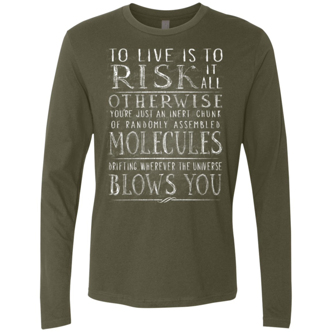 Universe Blows Men's Premium Long Sleeve
