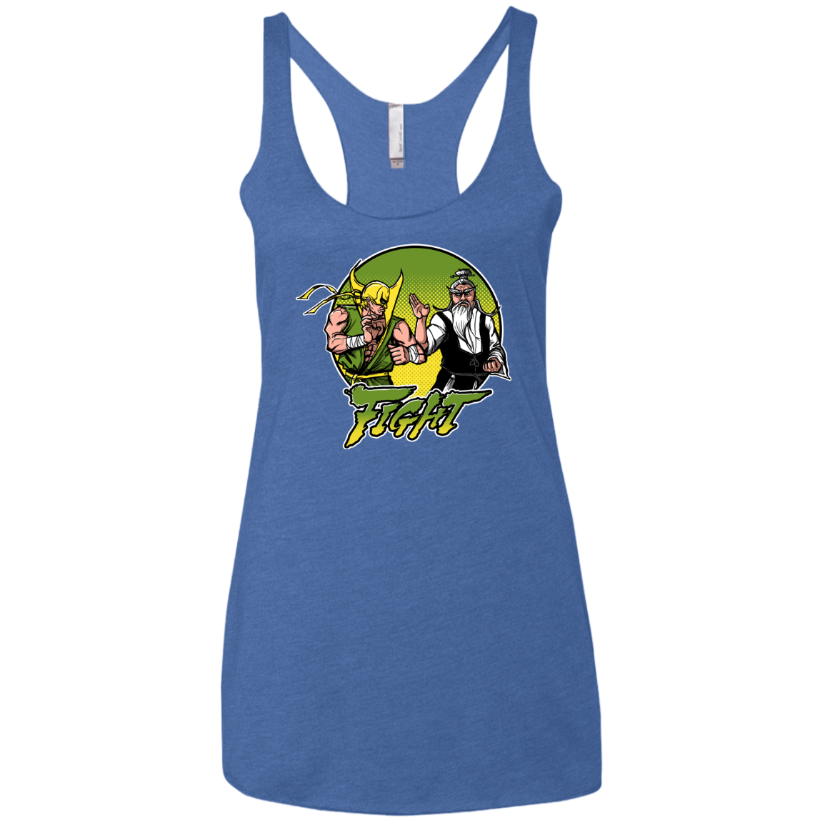Fight Women's Triblend Racerback Tank
