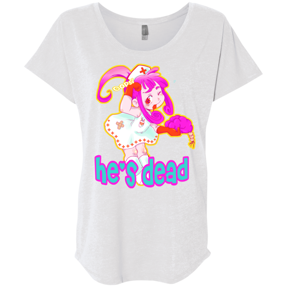 Oopsi Triblend Dolman Sleeve