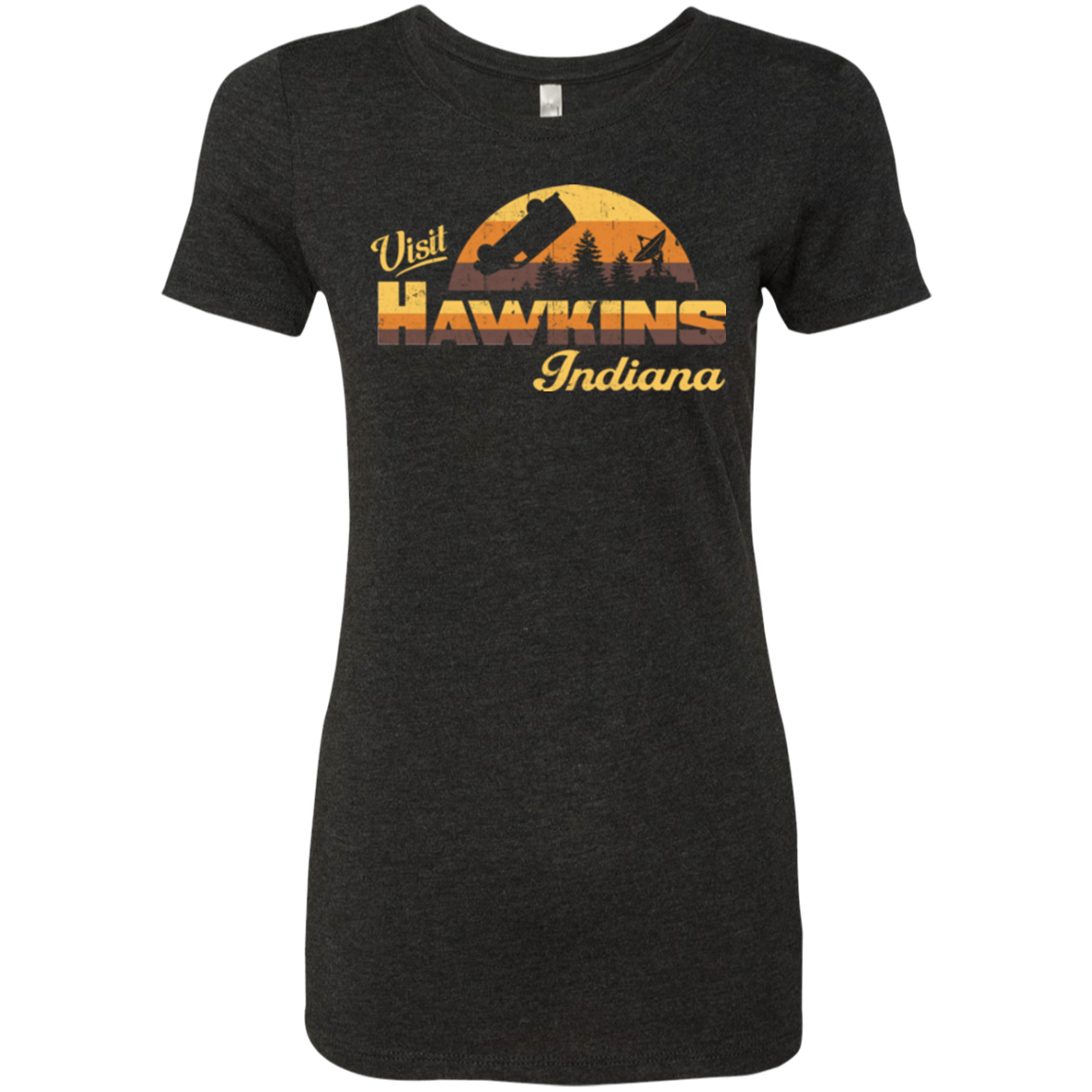 Visit Hawkins Women's Triblend T-Shirt