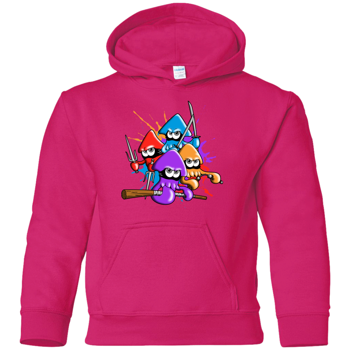 Teenage Mutant Ninja Squids Youth Hoodie