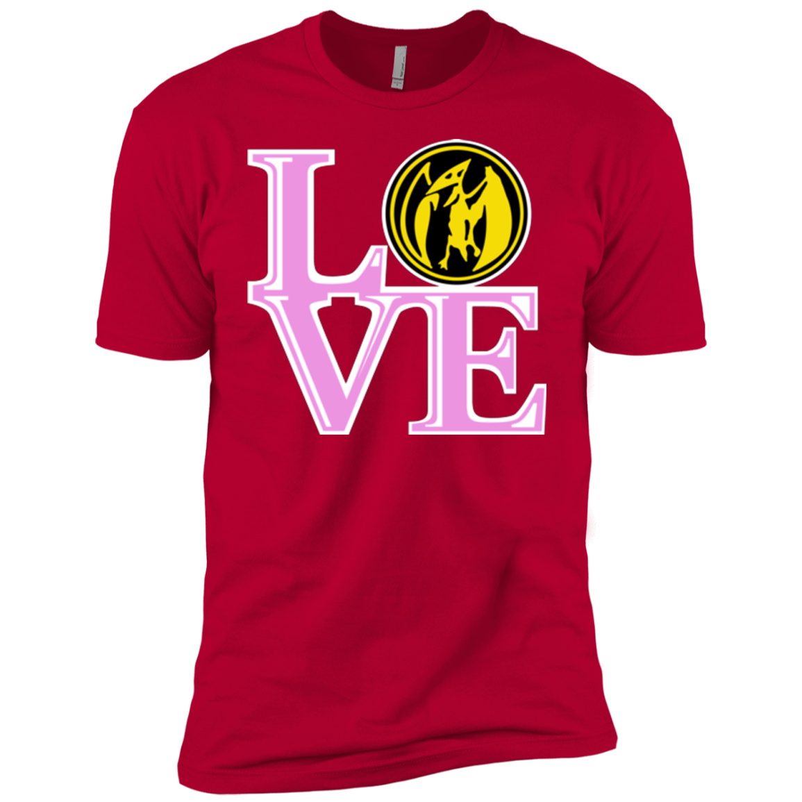 Pink Ranger LOVE Boys Premium T-Shirt