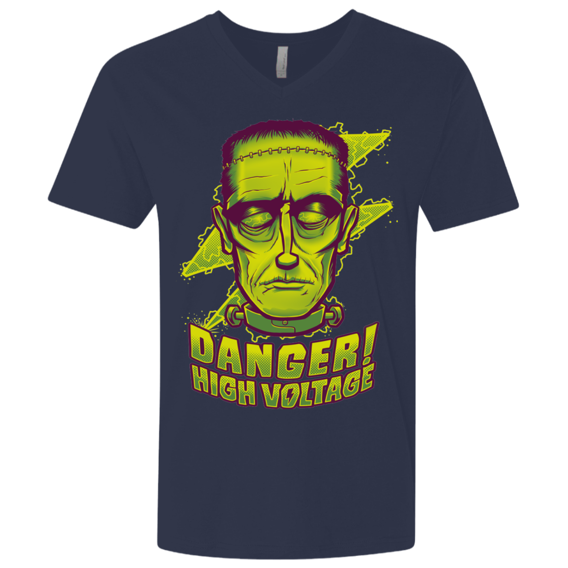 HIGH VOLTAGE Men's Premium V-Neck
