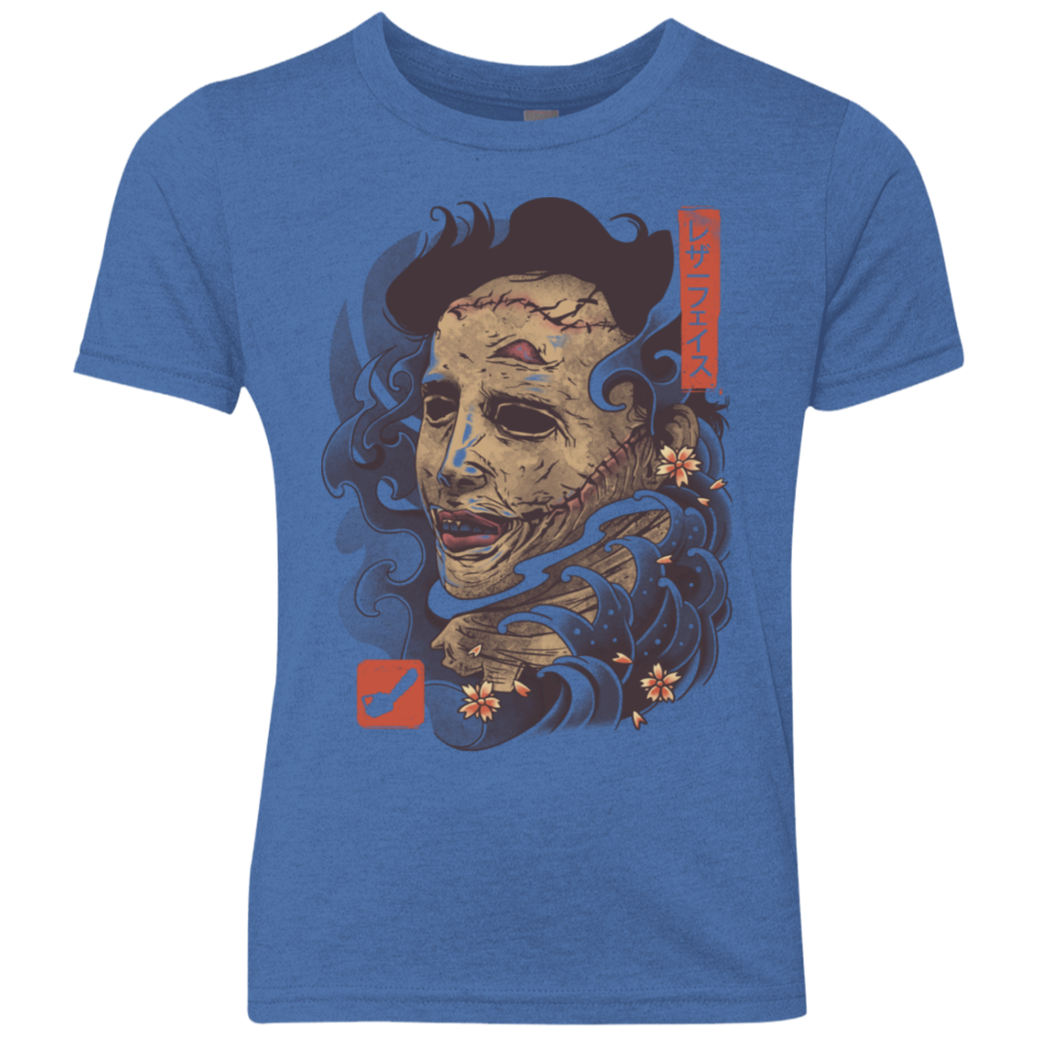 Oni Leather Mask Youth Triblend T-Shirt