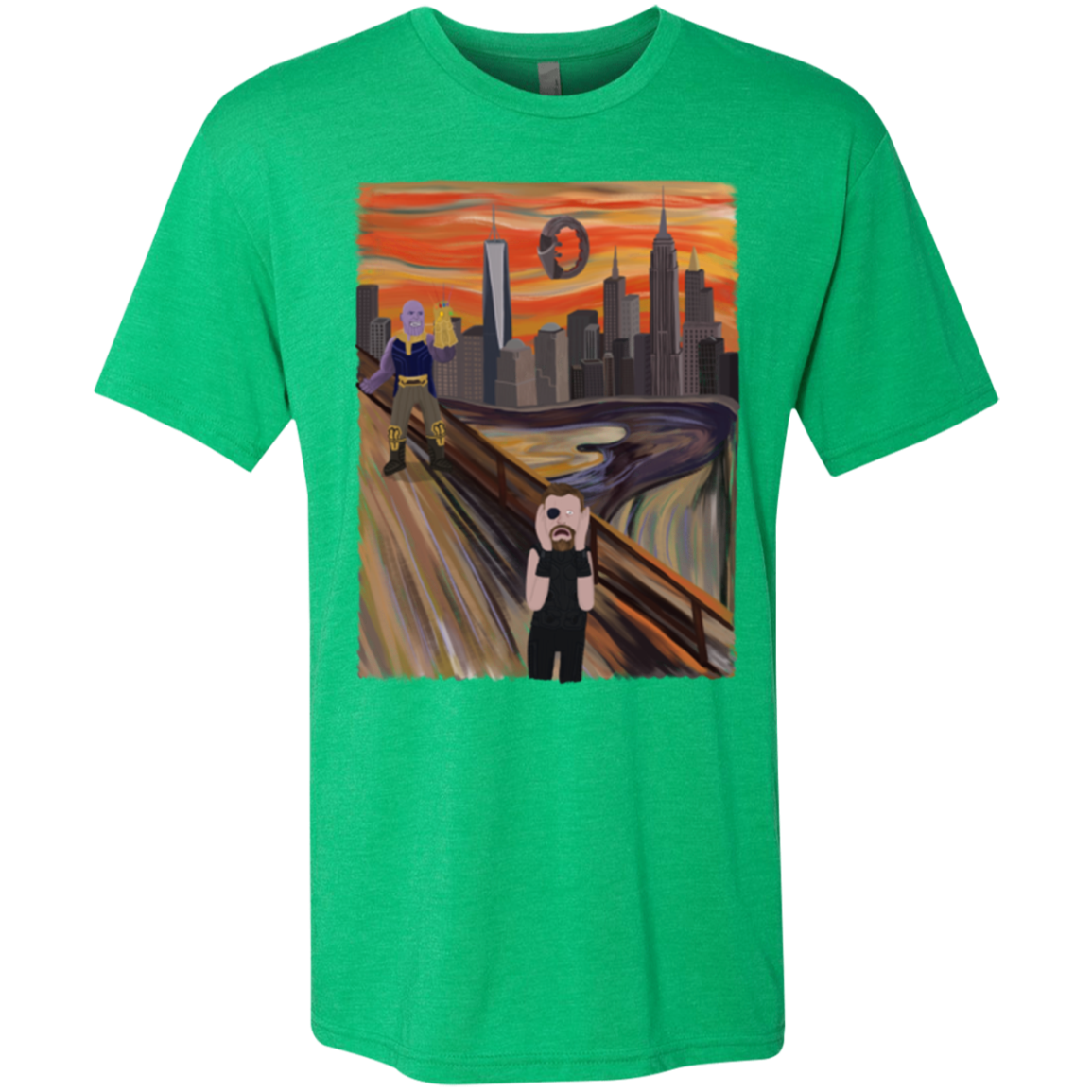 Thunder Scream Men's Triblend T-Shirt