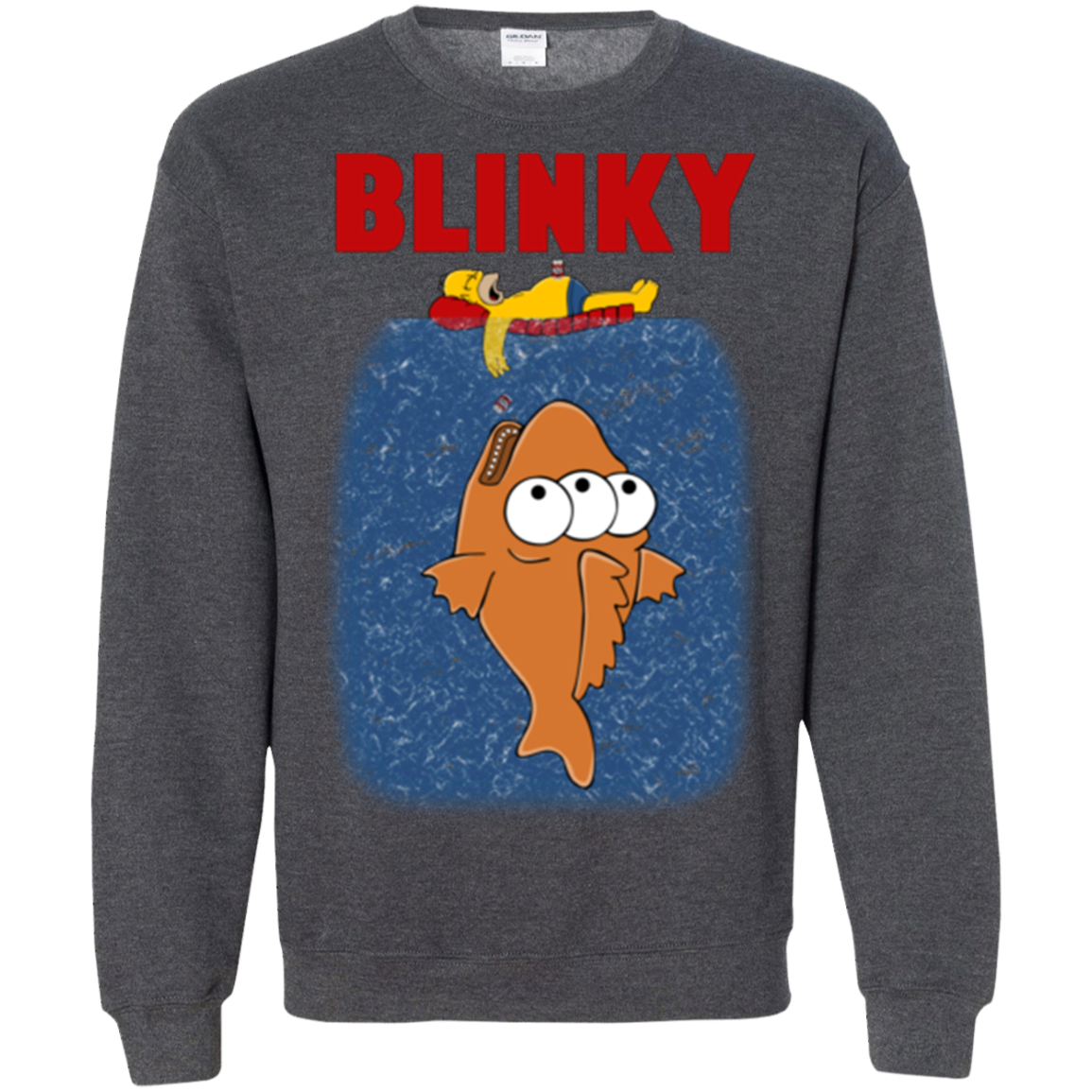 Blinky Jaws Crewneck Sweatshirt