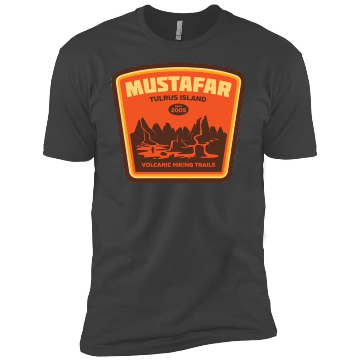 Volcanic Hiking Trails Boys Premium T-Shirt