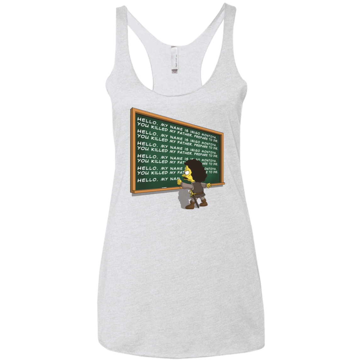 Montoya Detention Women's Triblend Racerback Tank