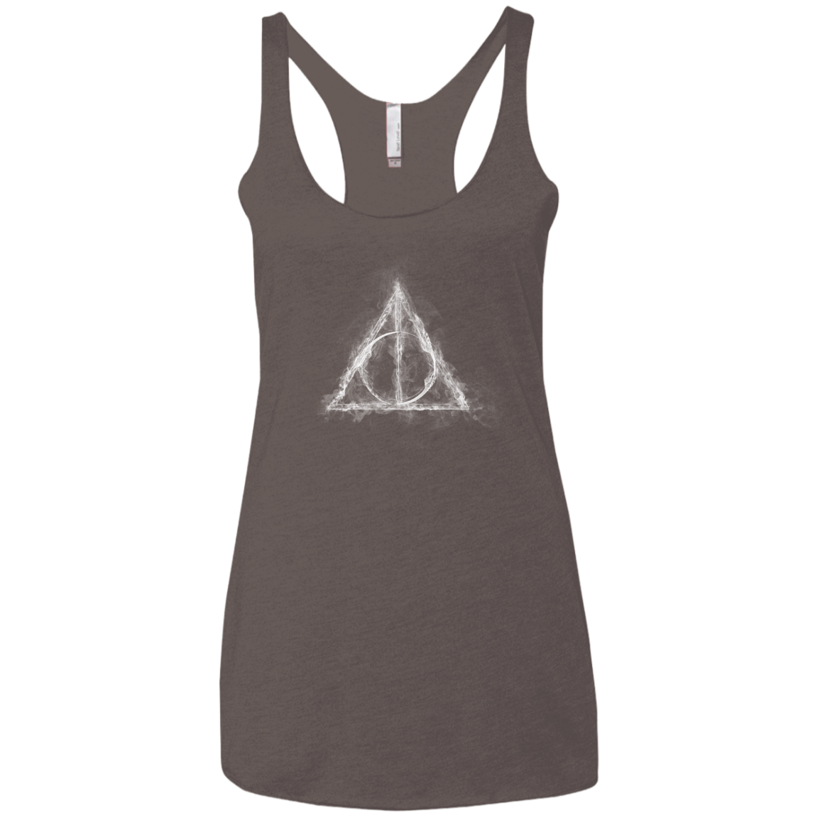 WIZARD SMOKE Women's Triblend Racerback Tank