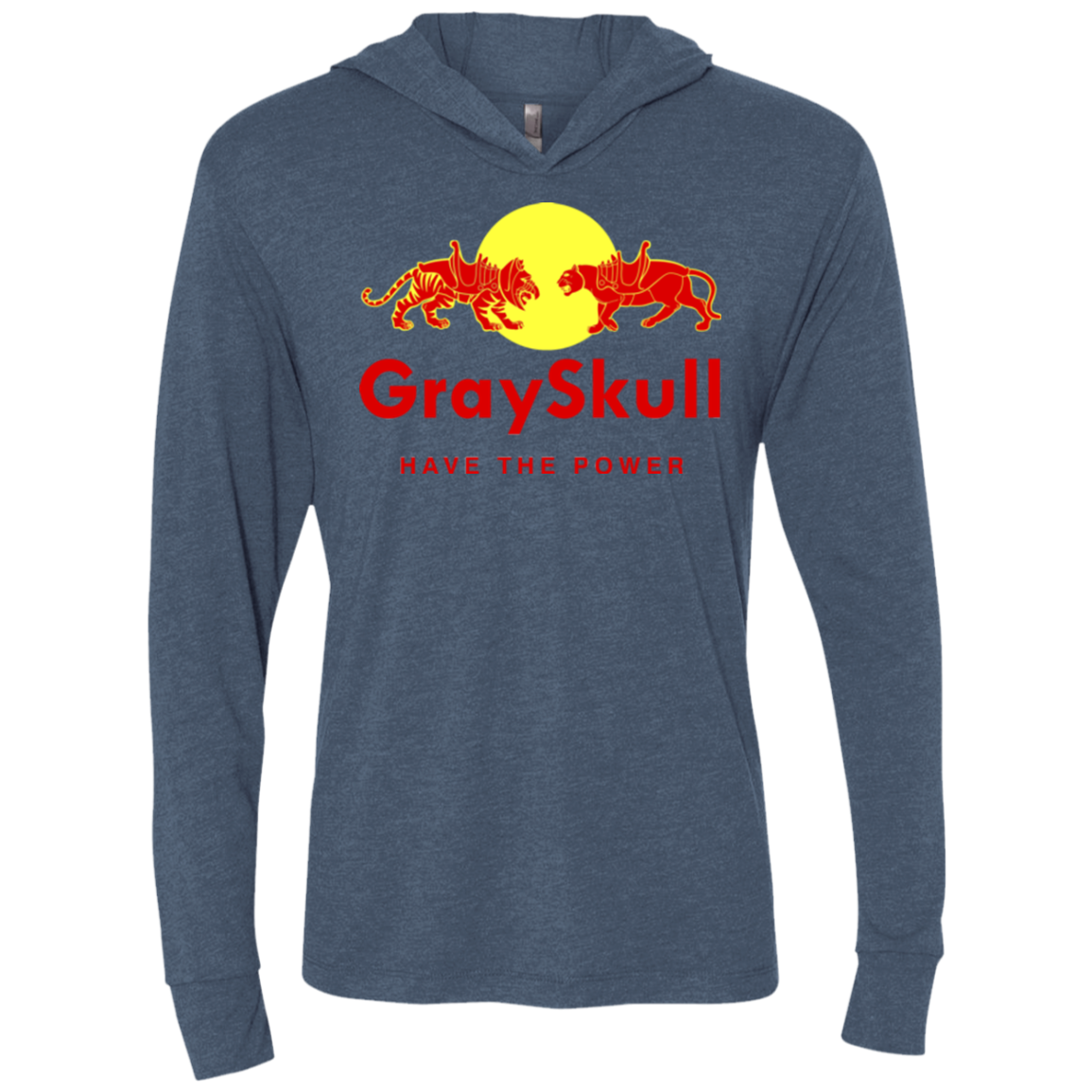 Have the power Triblend Long Sleeve Hoodie Tee