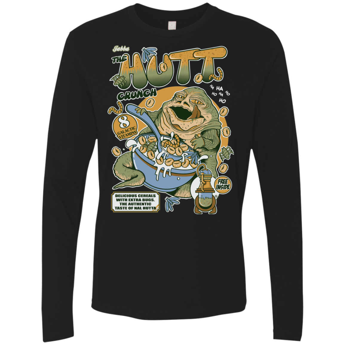 The Hutt Crunch Men's Premium Long Sleeve