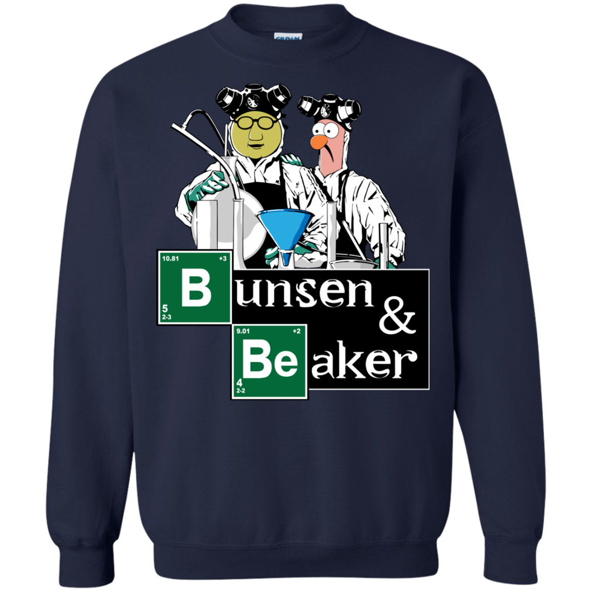 Bunsen & Beaker Crewneck Sweatshirt