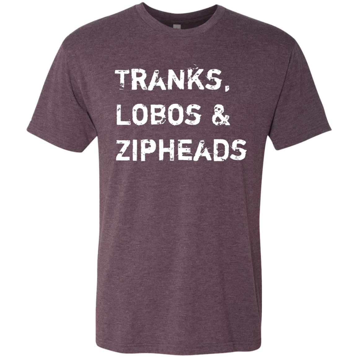 Tranks Lobos Zipheads Men's Triblend T-Shirt