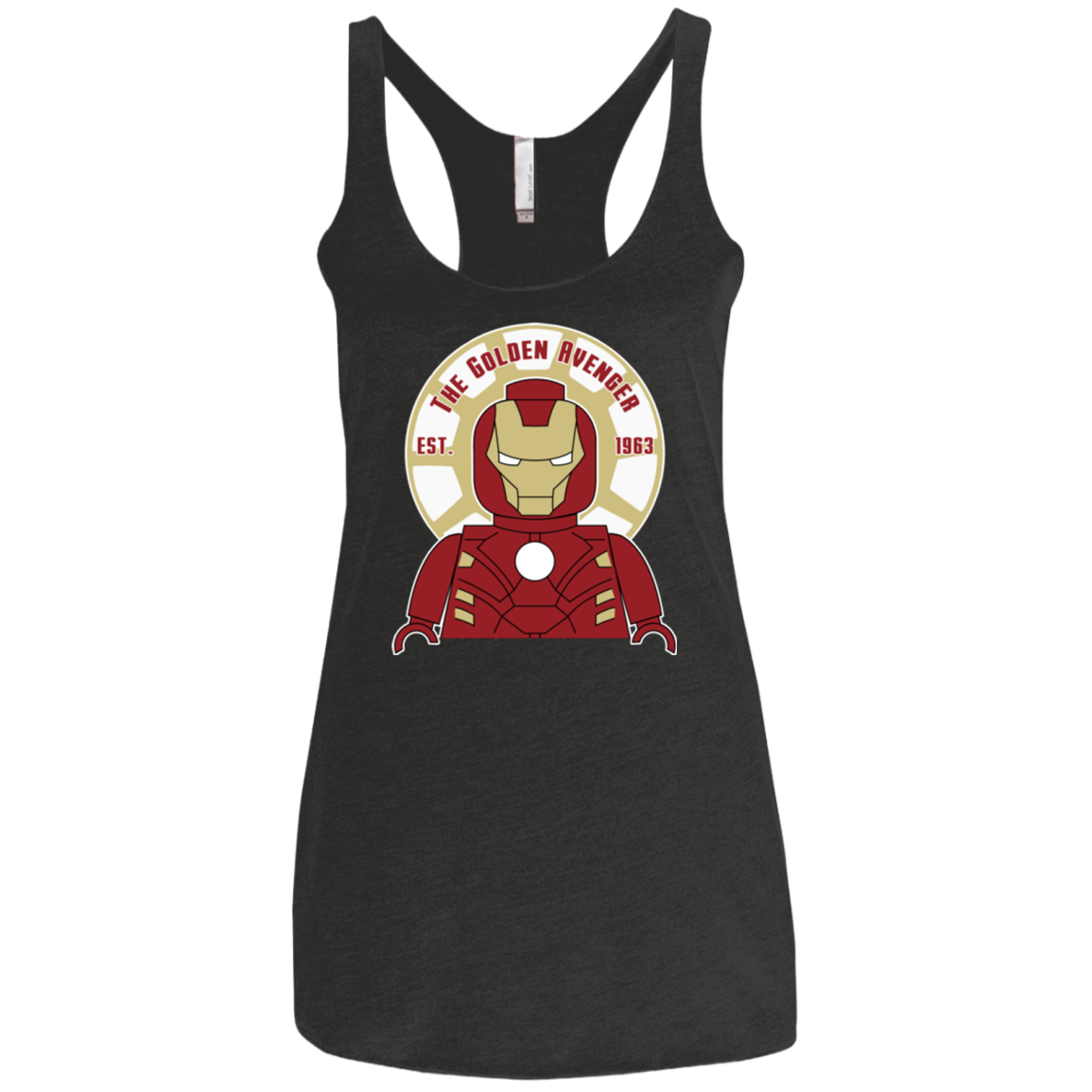 The Golden Avenger Women's Triblend Racerback Tank