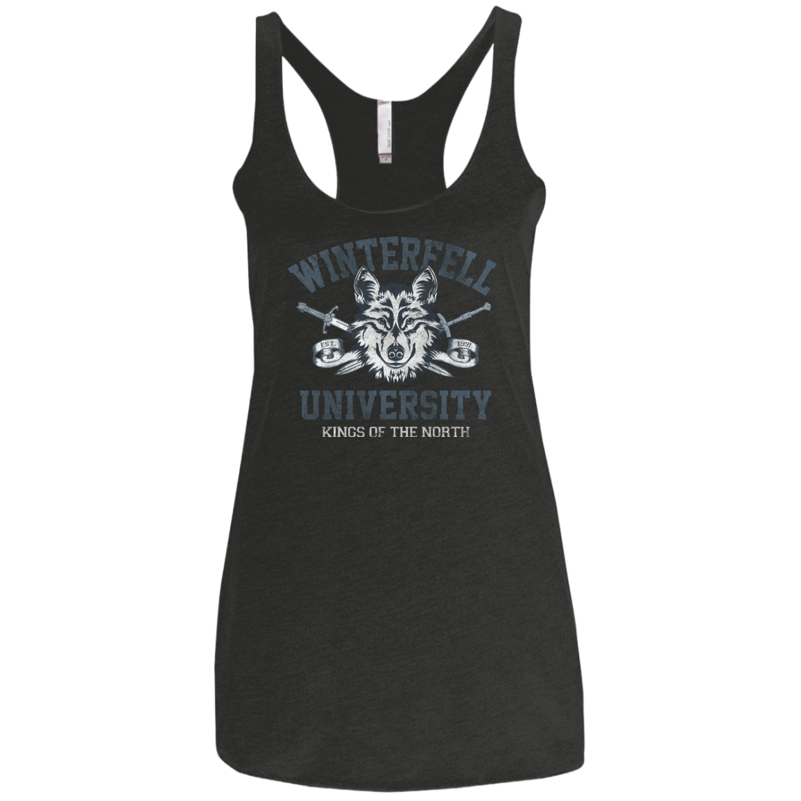 Winterfell U Women's Triblend Racerback Tank