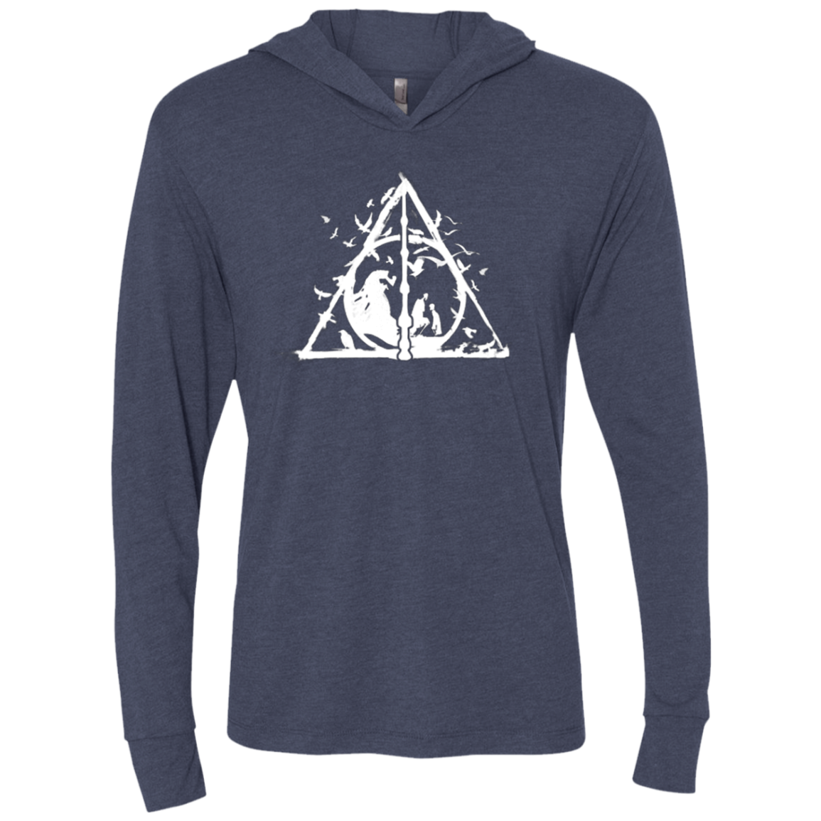 The Brothers Triblend Long Sleeve Hoodie Tee