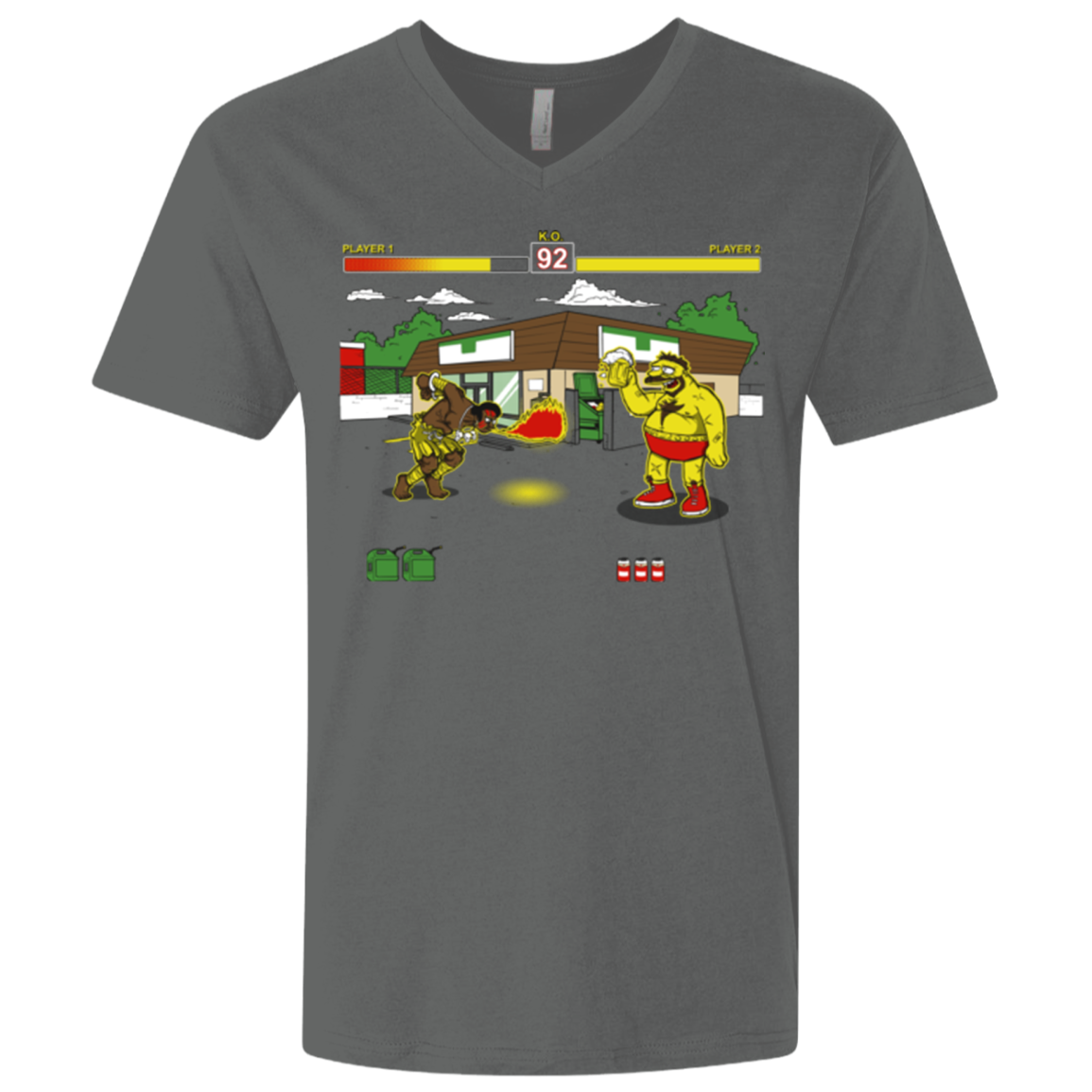 Springfield Fighter Men's Premium V-Neck