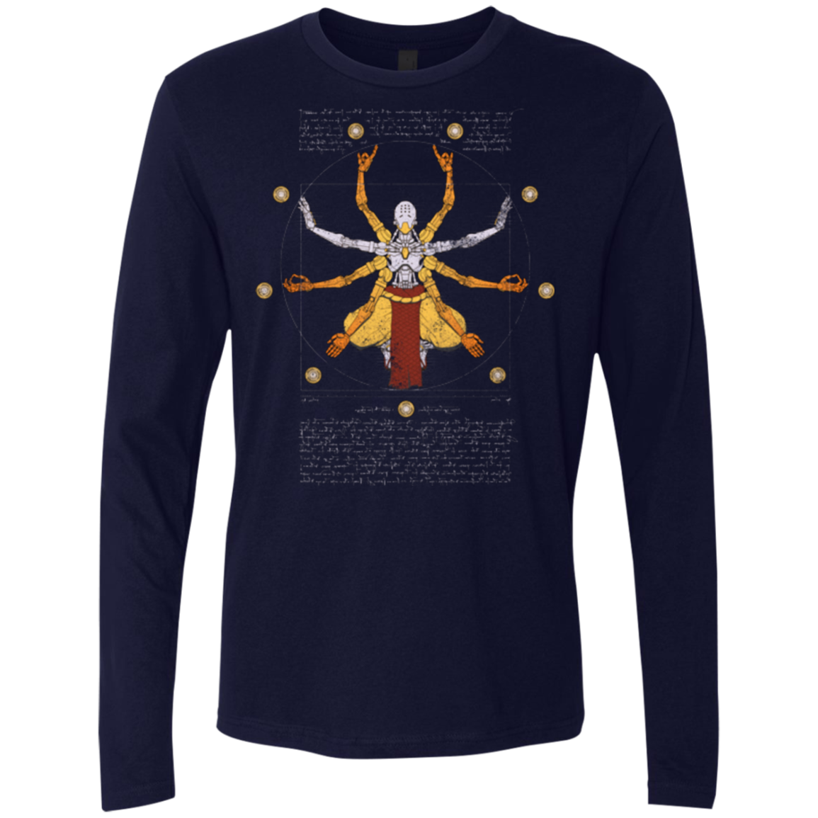 Vitruvian Omnic Men's Premium Long Sleeve