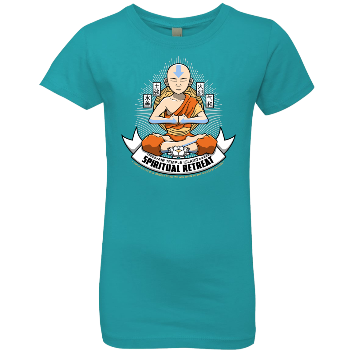 SPIRITUAL RETREATT Girls Premium T-Shirt