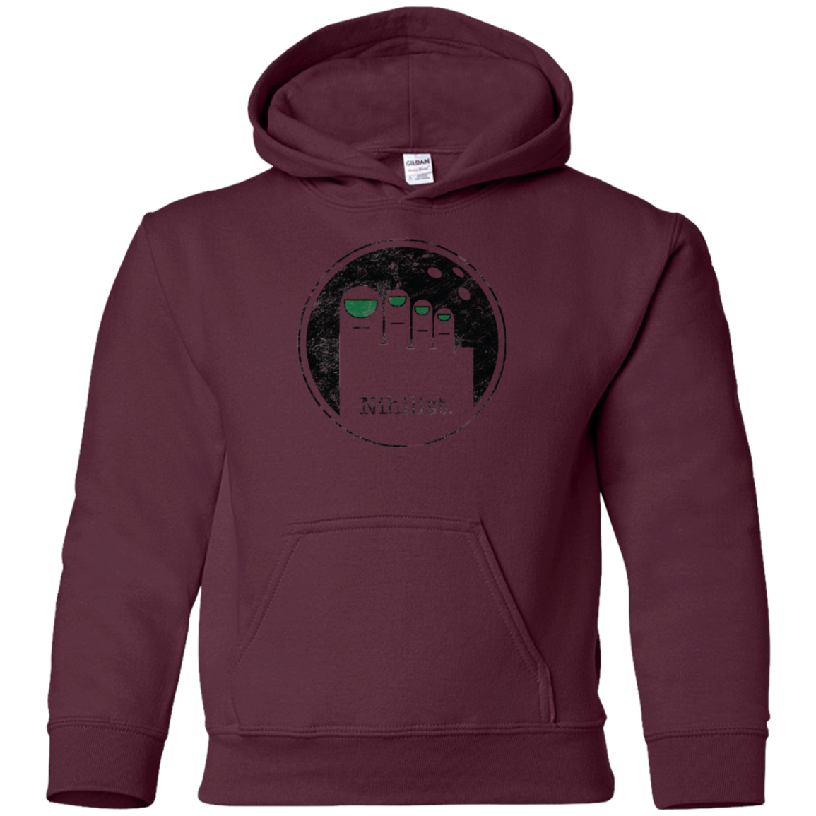 Minimalist Nihilist Youth Hoodie