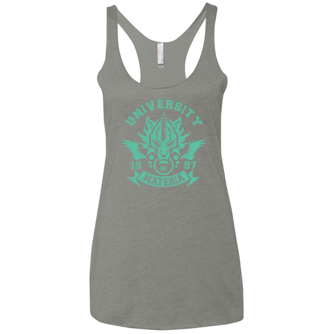 University of Materia Women's Triblend Racerback Tank