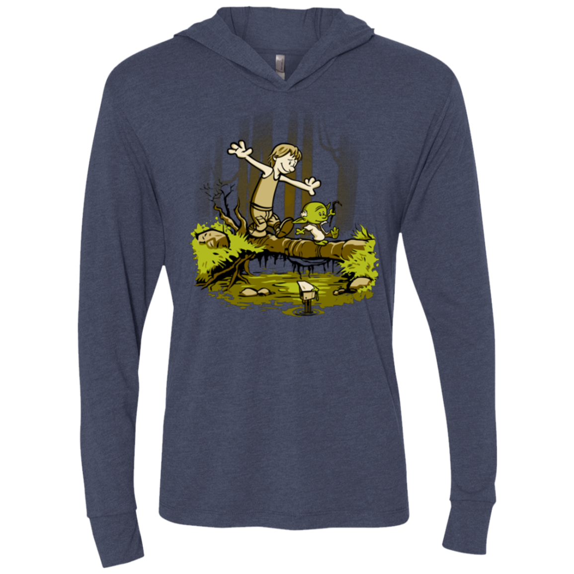 Training We Are Triblend Long Sleeve Hoodie Tee