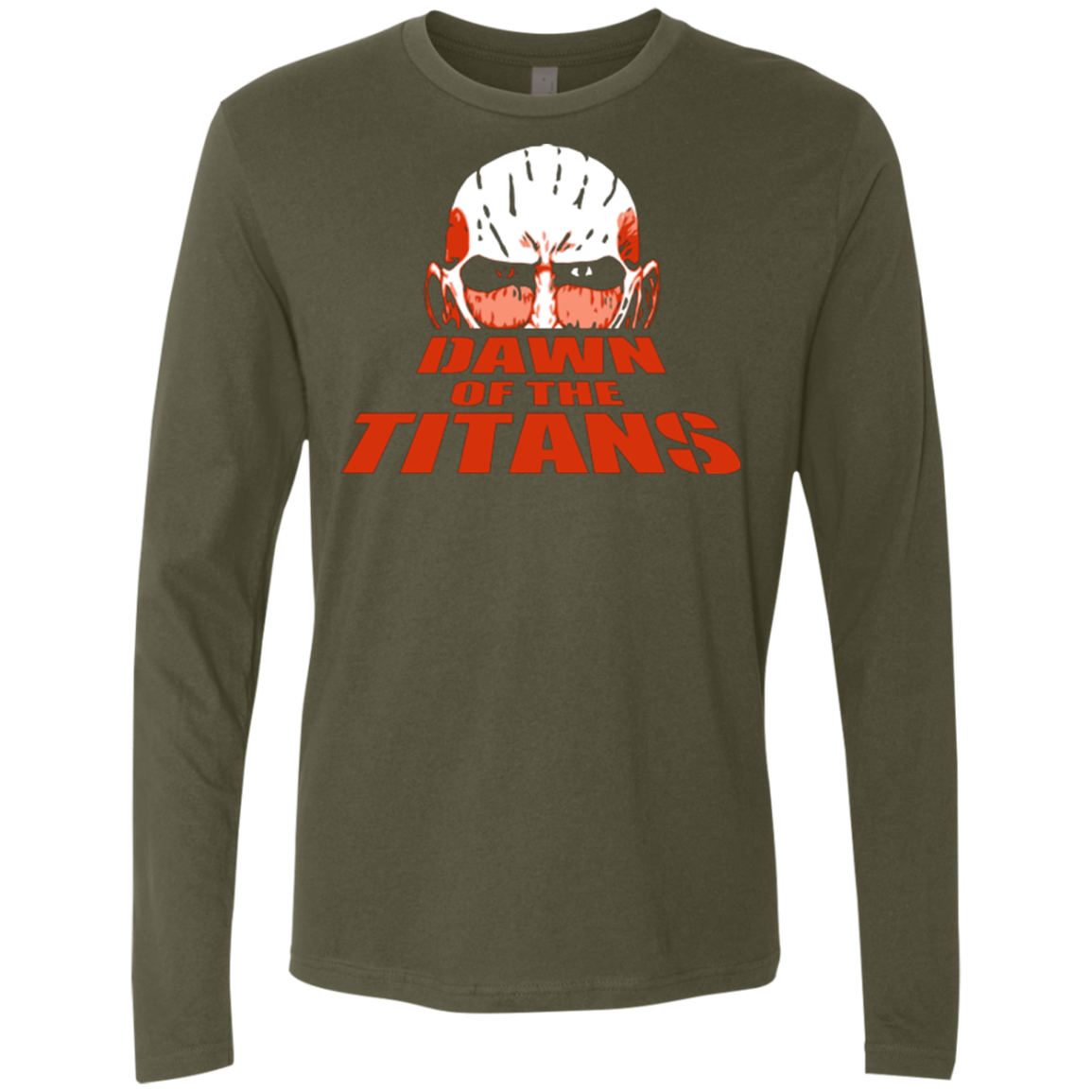 Dawn of the Titans Men's Premium Long Sleeve