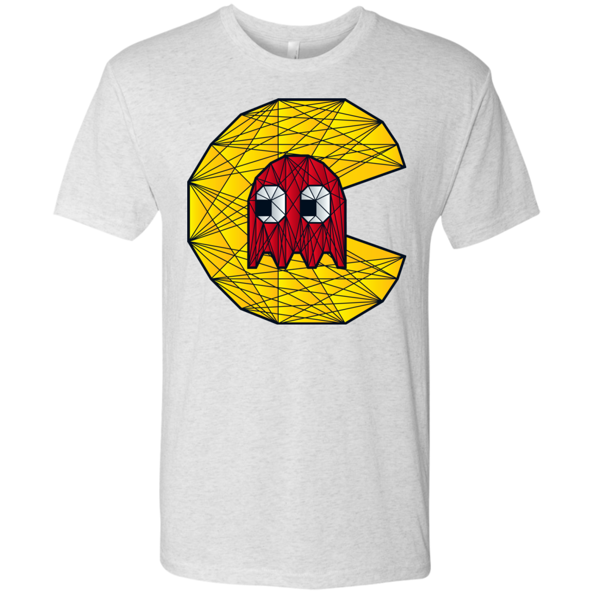 Poly Pac Man Men's Triblend T-Shirt