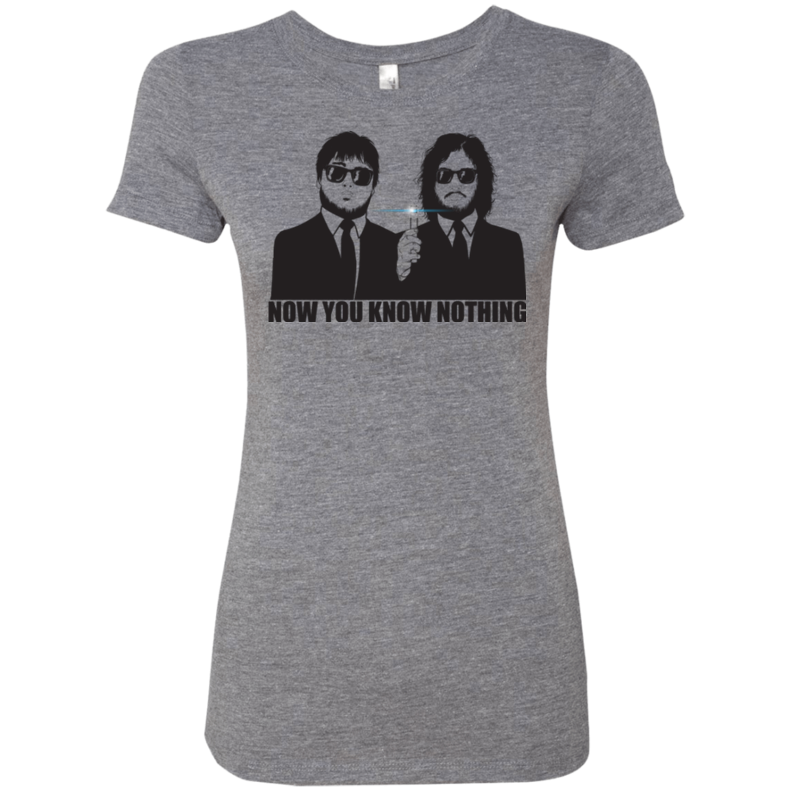 NOW YOU KNOW NOTHING Women's Triblend T-Shirt