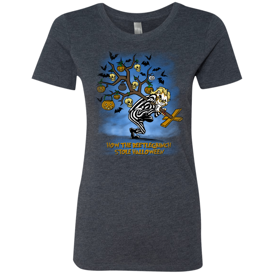 Beetlegrinch Women's Triblend T-Shirt