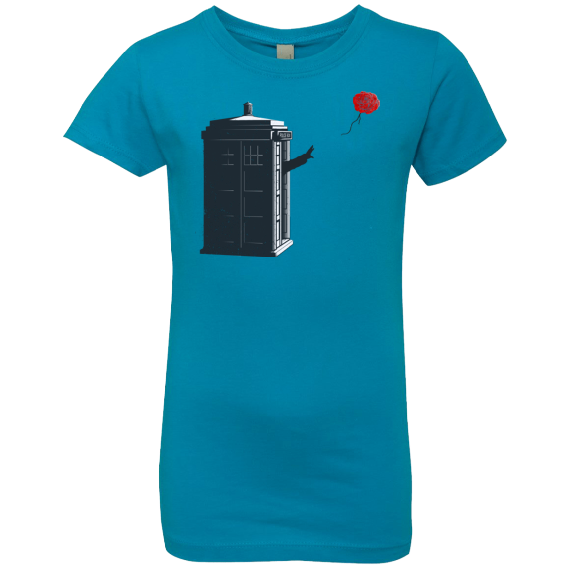 Dr Banksy Rose Balloon Girls Premium T-Shirt