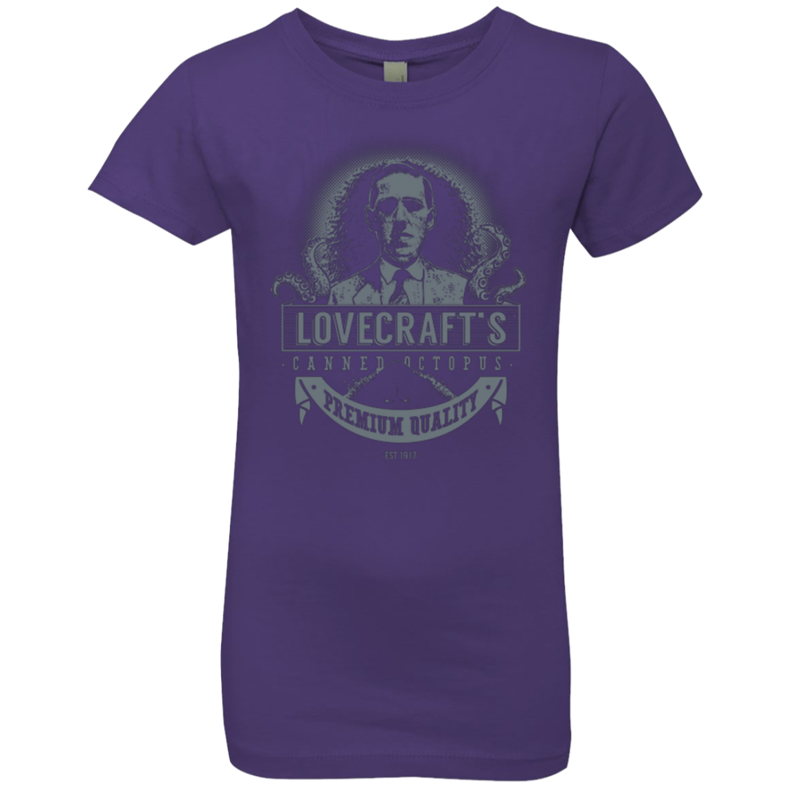 Lovecraft Canned Octopus Girls Premium T-Shirt