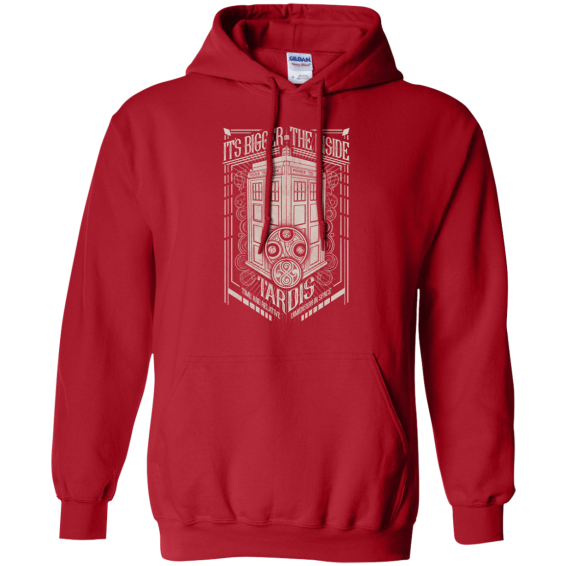 The Vintage Series - It's Bigger on The Inside Pullover Hoodie