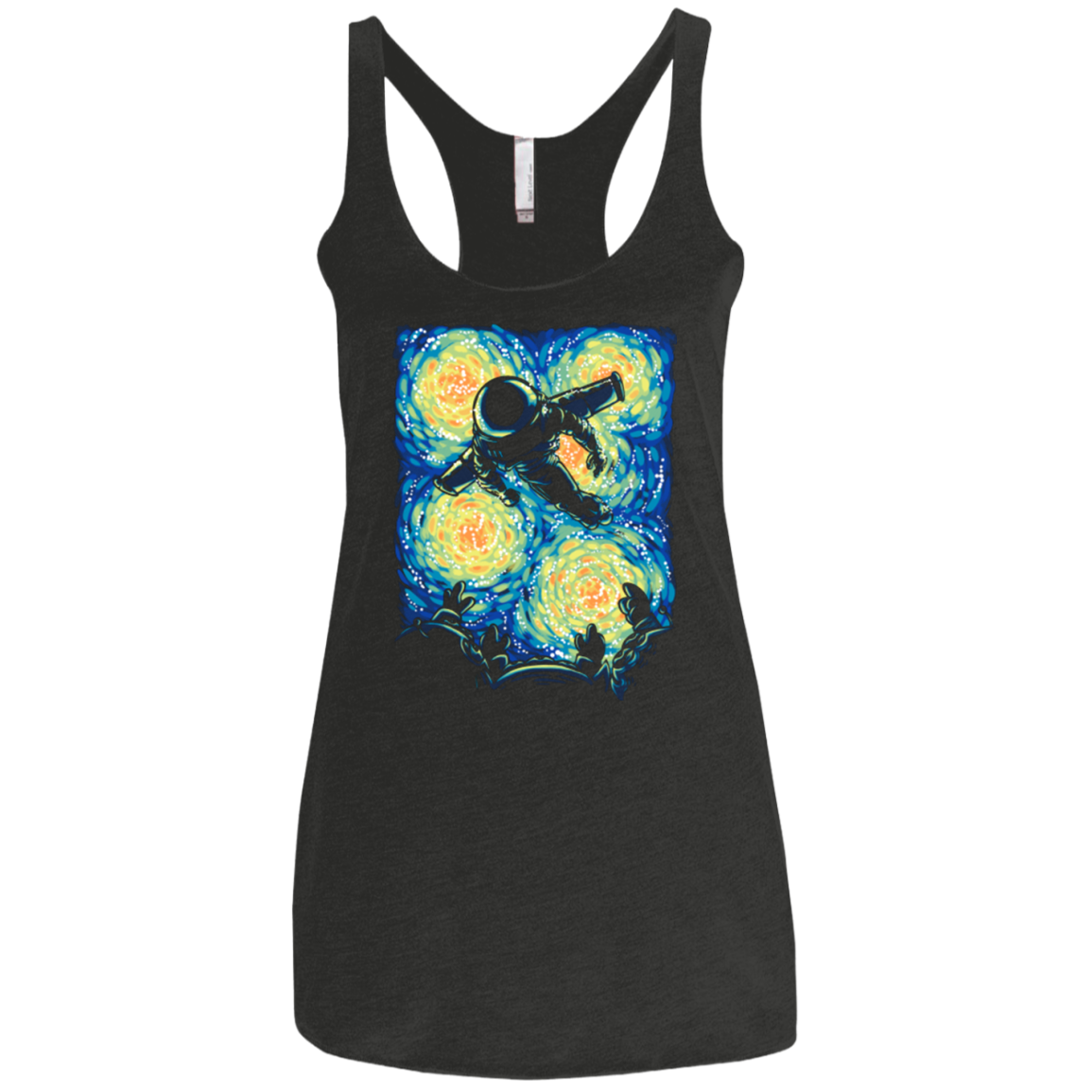 Infini D'Étoiles Women's Triblend Racerback Tank