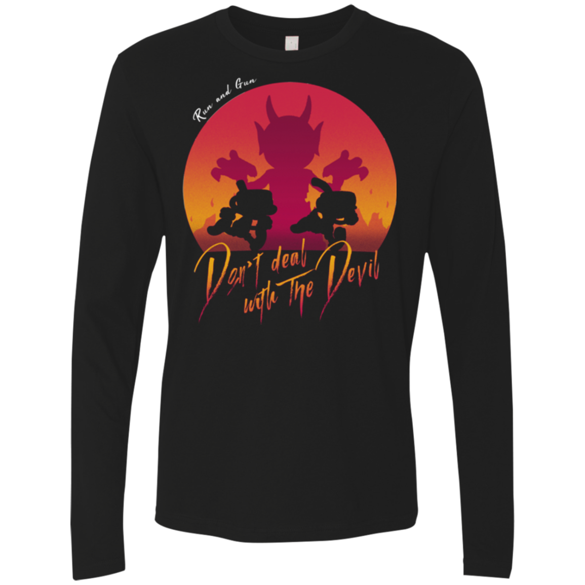 Don't deal with the Devil Men's Premium Long Sleeve