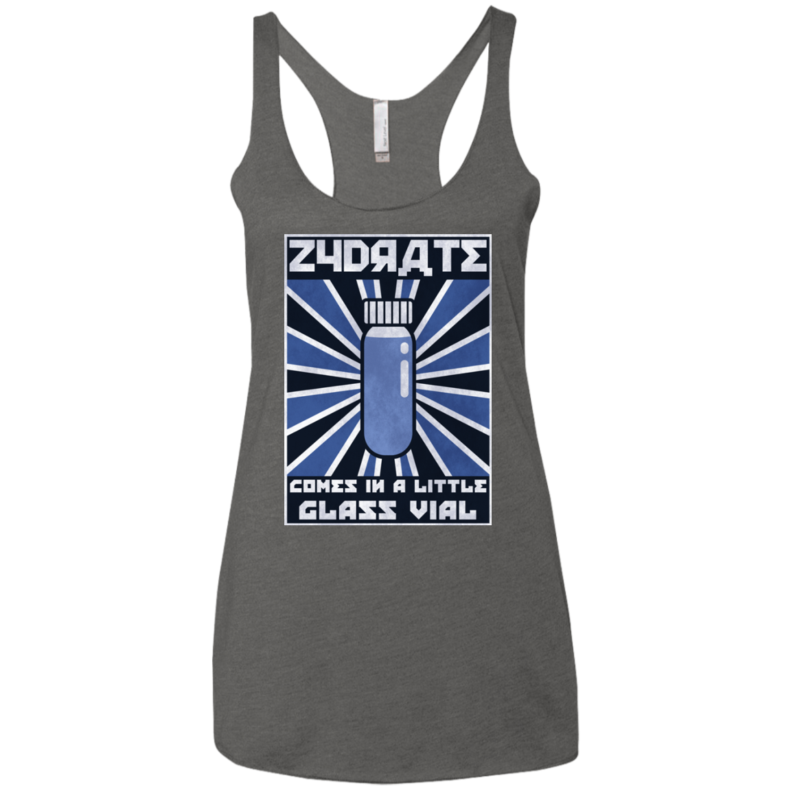 Take Zydrate Women's Triblend Racerback Tank