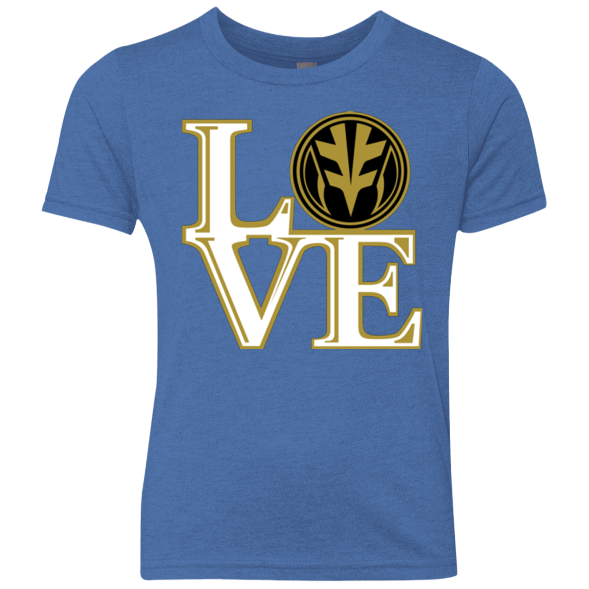 White Ranger LOVE Youth Triblend T-Shirt