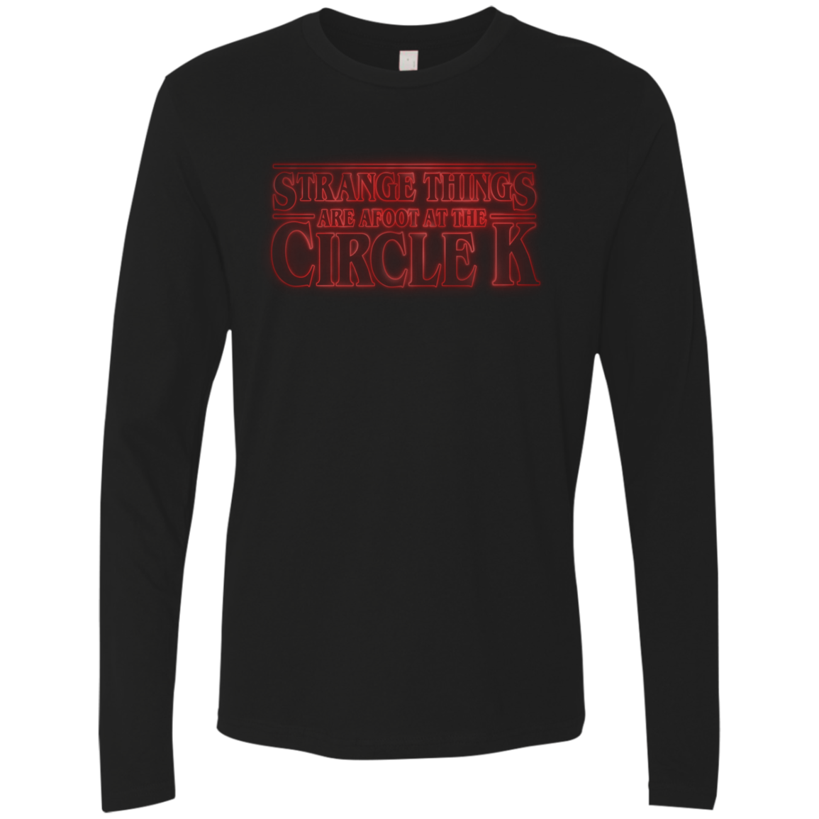 Strange Things Circle K Men's Premium Long Sleeve
