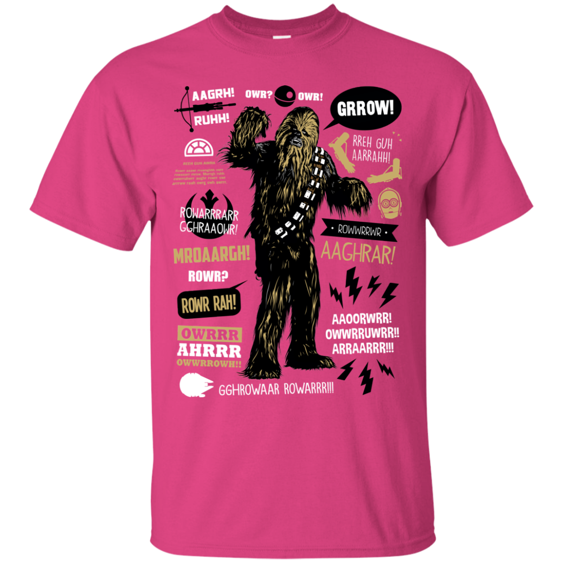 Wookie Famous Quotes T-Shirt