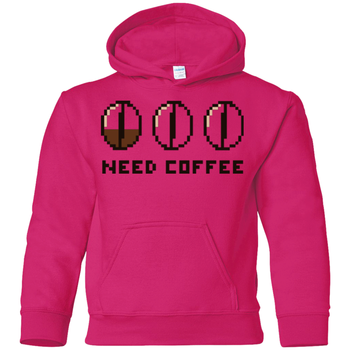 Need Coffee Youth Hoodie