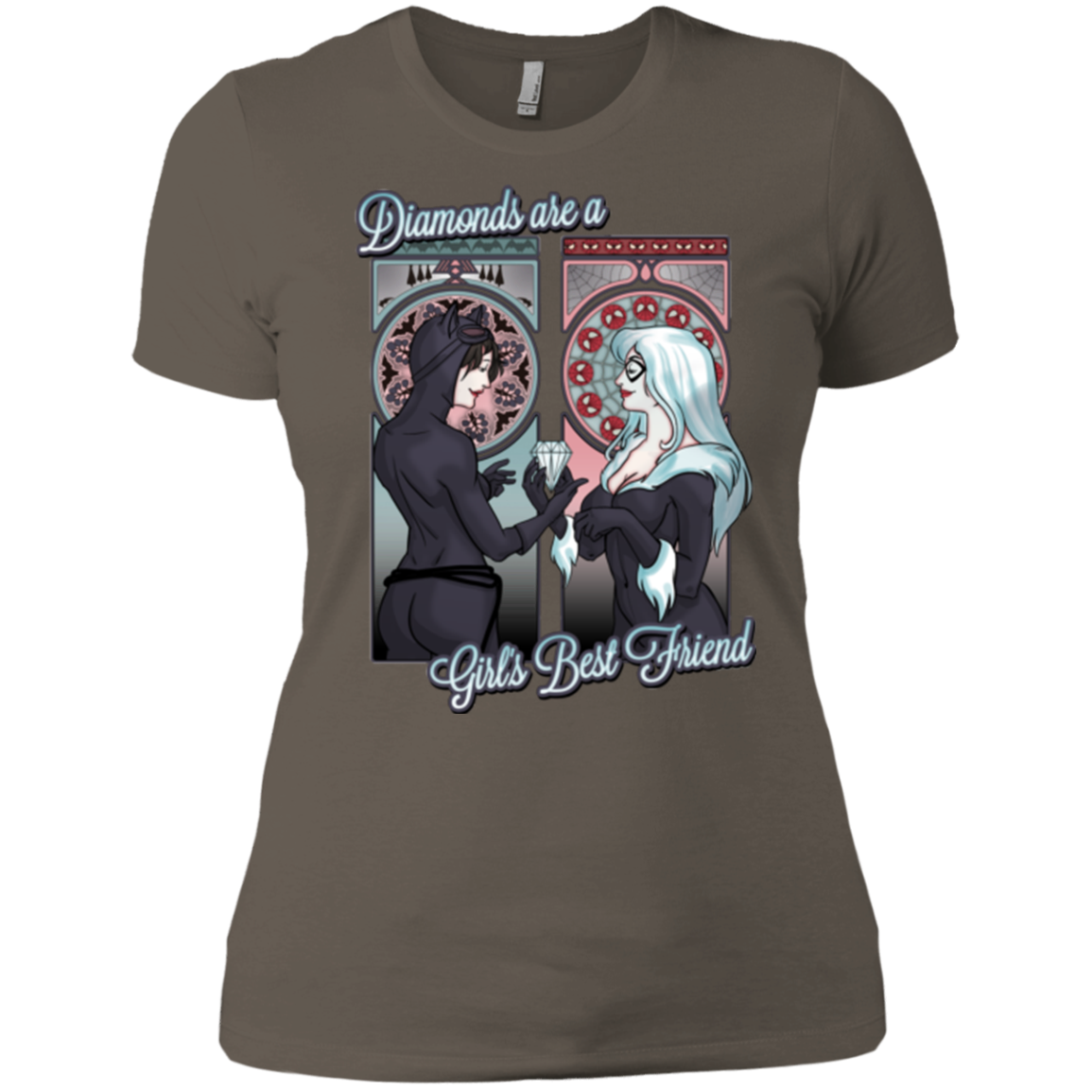 Diamonds are a Girl's Best Friend Women's Premium T-Shirt