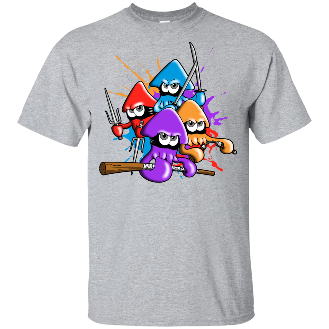 Teenage Mutant Ninja Squids Youth T-Shirt