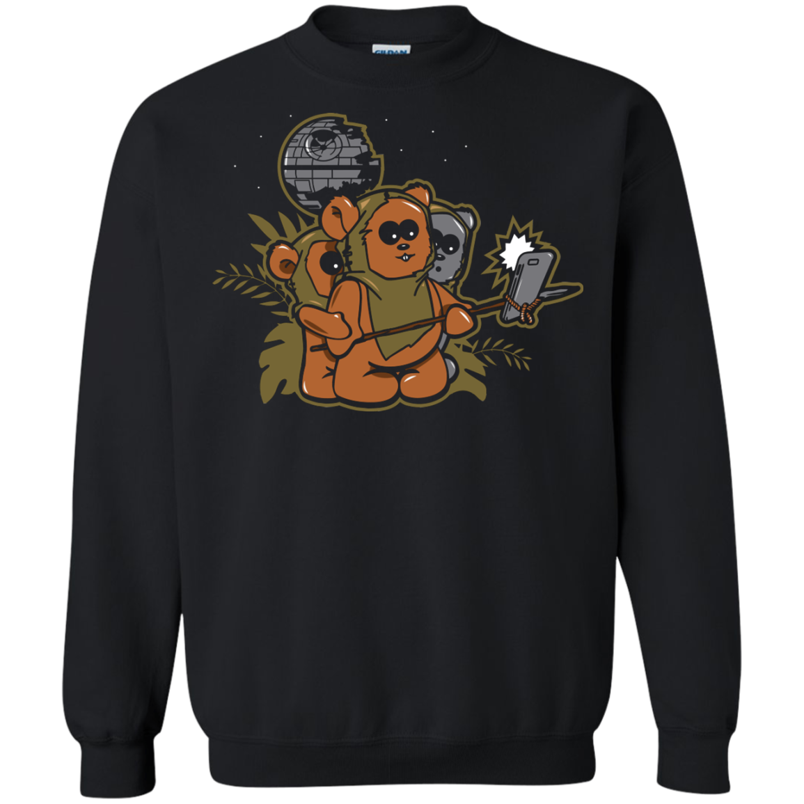 Ewok Selfie Crewneck Sweatshirt