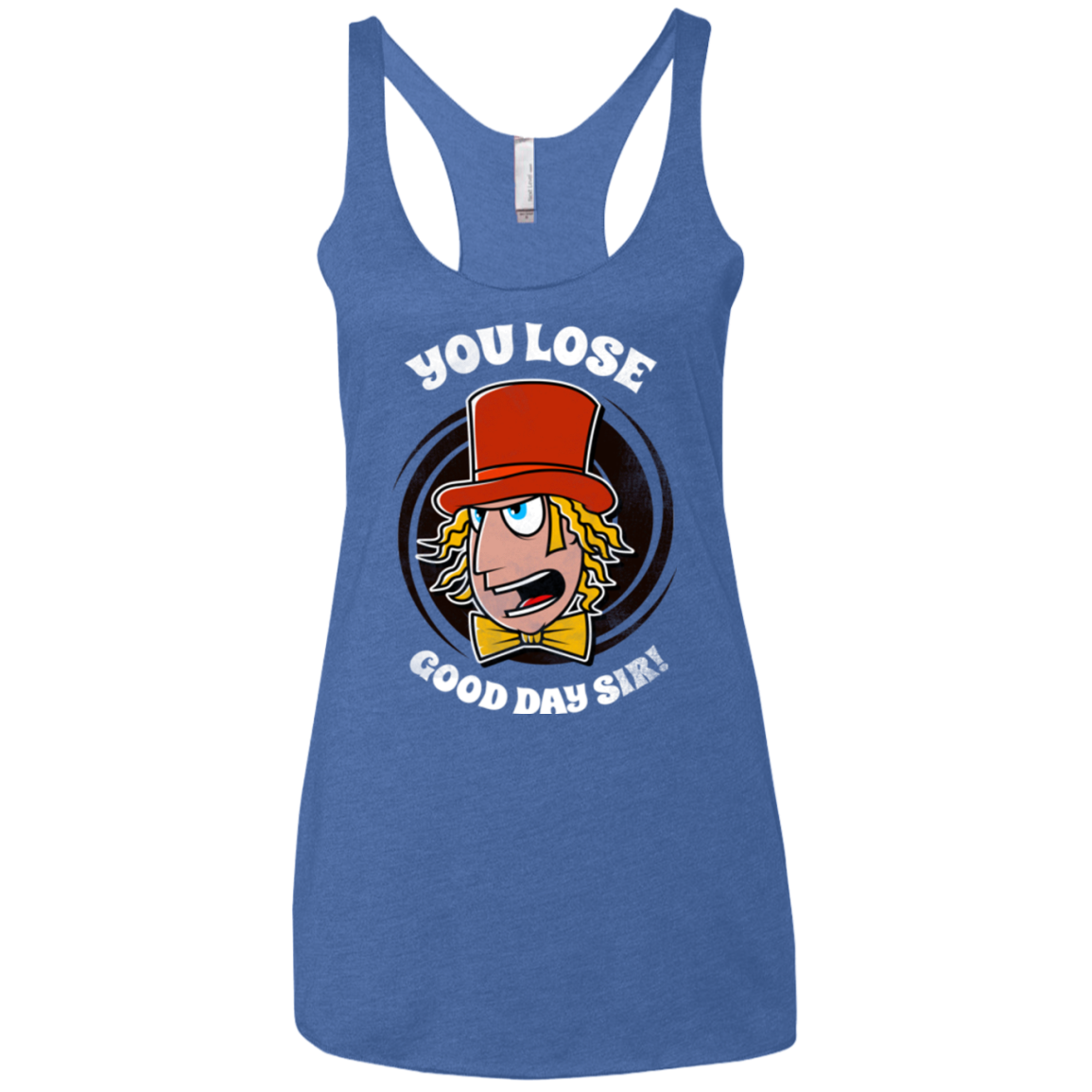 Good Day Sir Women's Triblend Racerback Tank