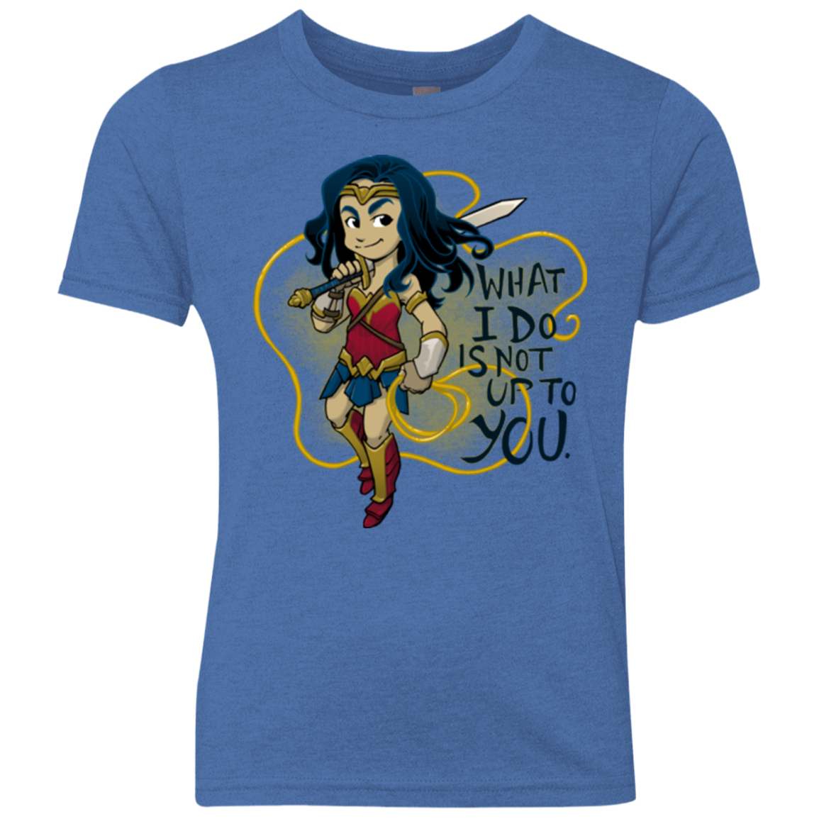 WW Text Youth Triblend T-Shirt