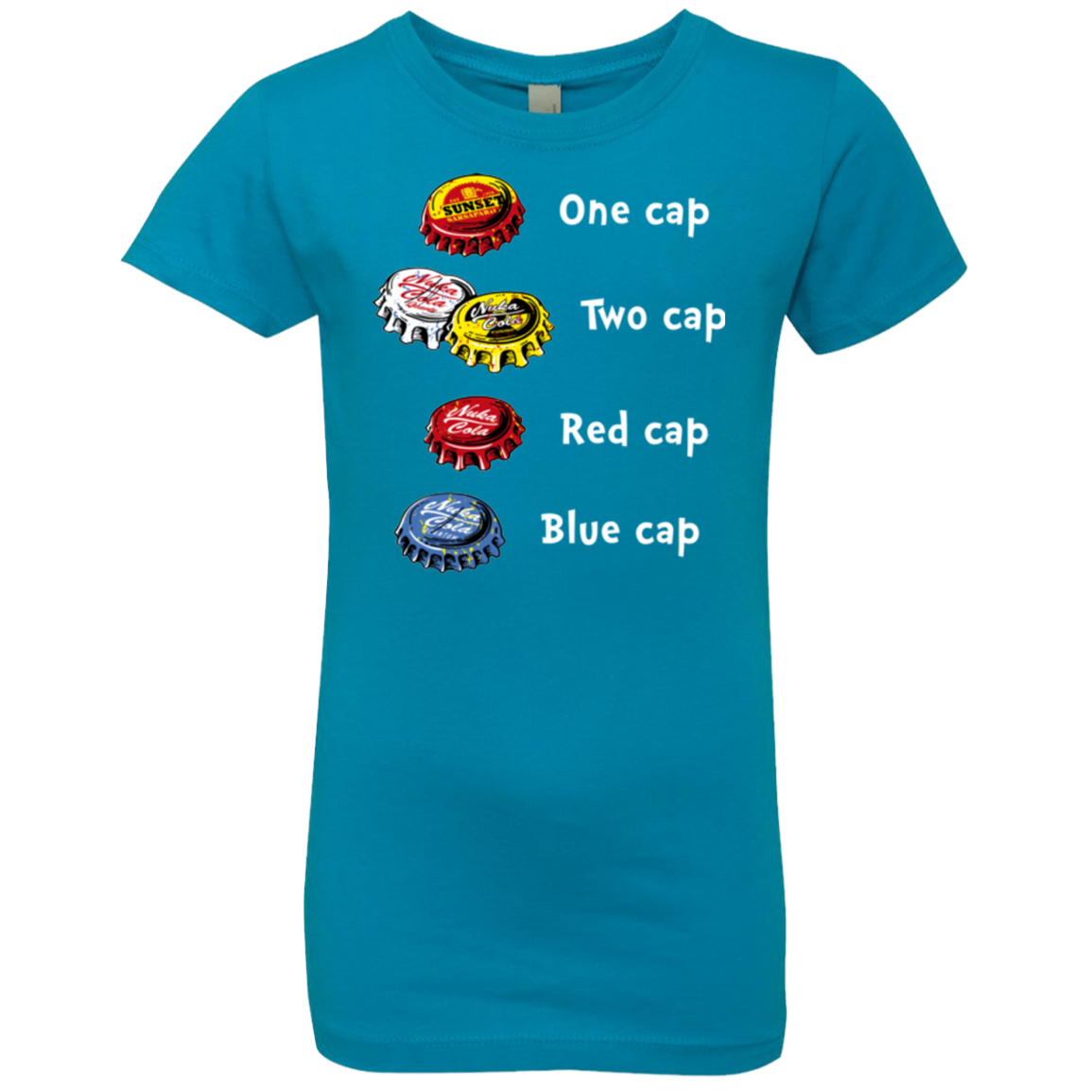 Bottle Caps Fever Girls Premium T-Shirt