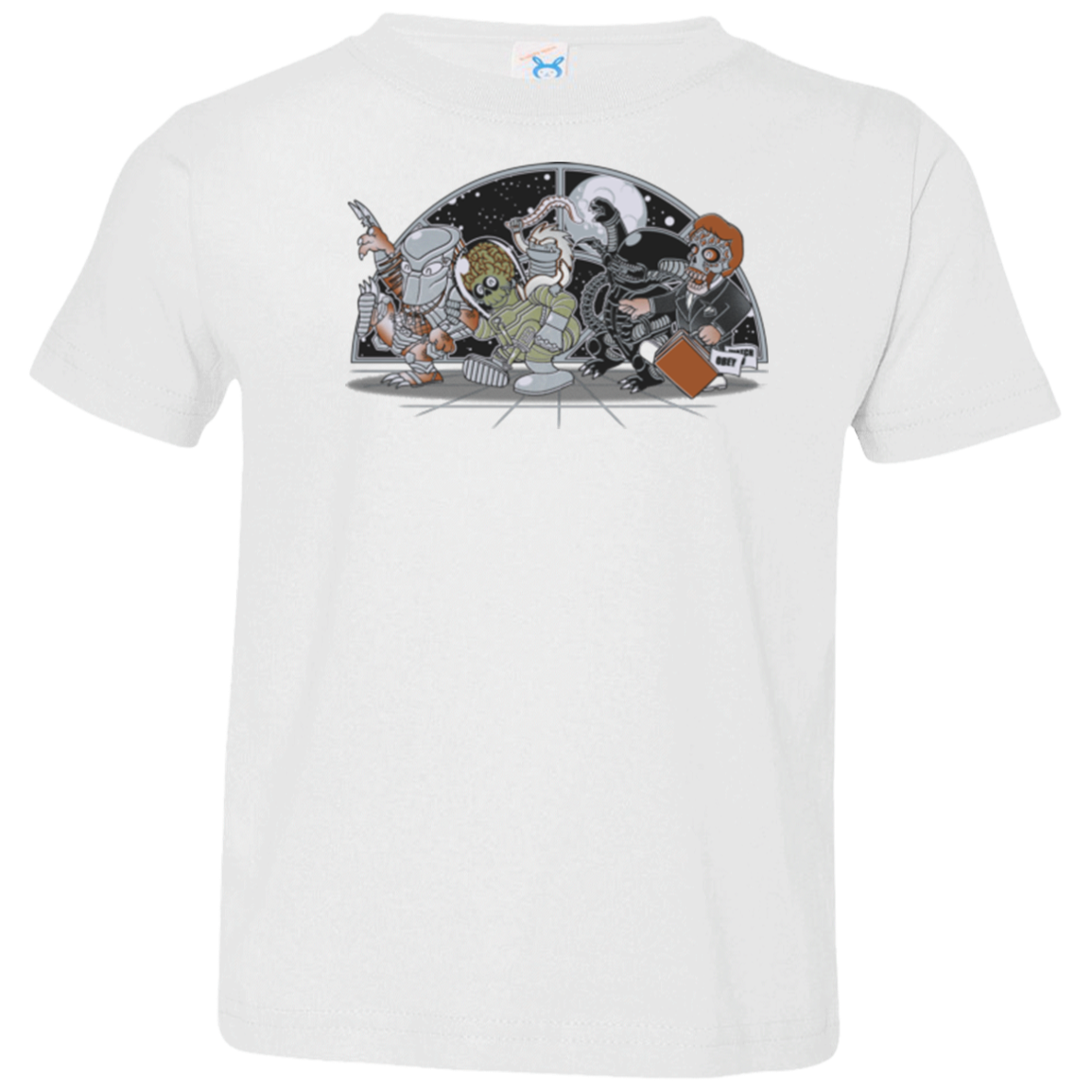 Where The Nasty Aliens are Toddler Premium T-Shirt