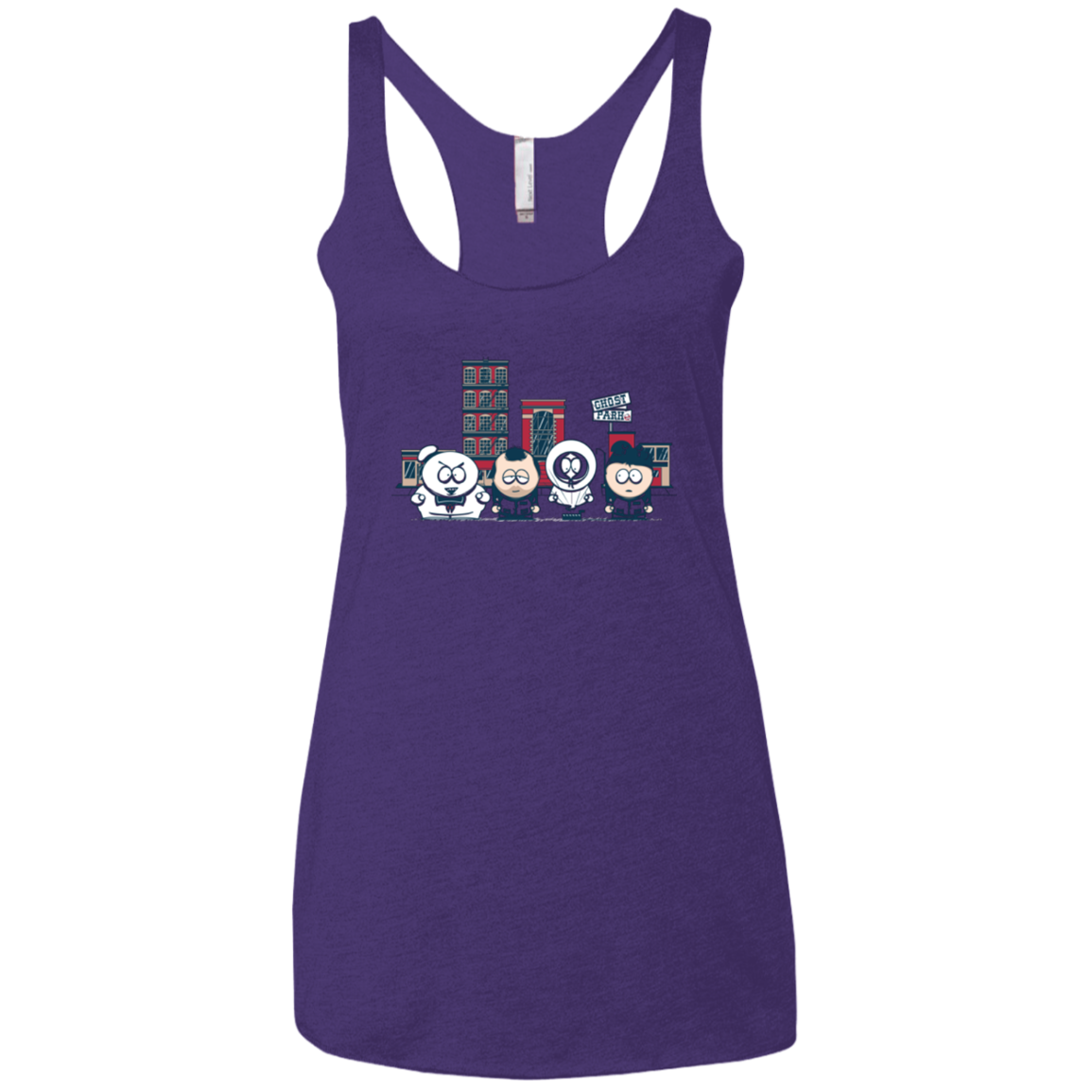 GHOST PARK Women's Triblend Racerback Tank