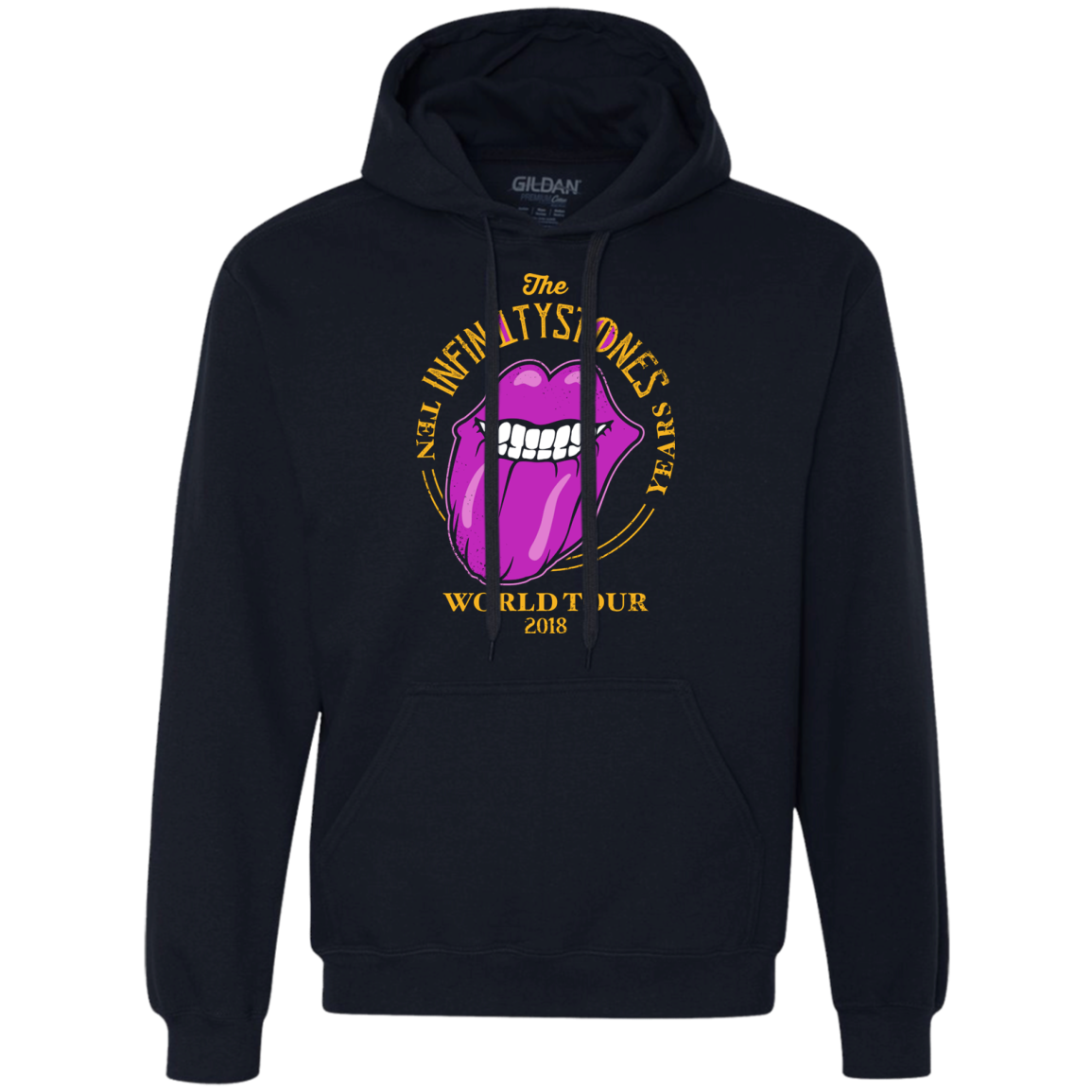 Stones World Tour Premium Fleece Hoodie