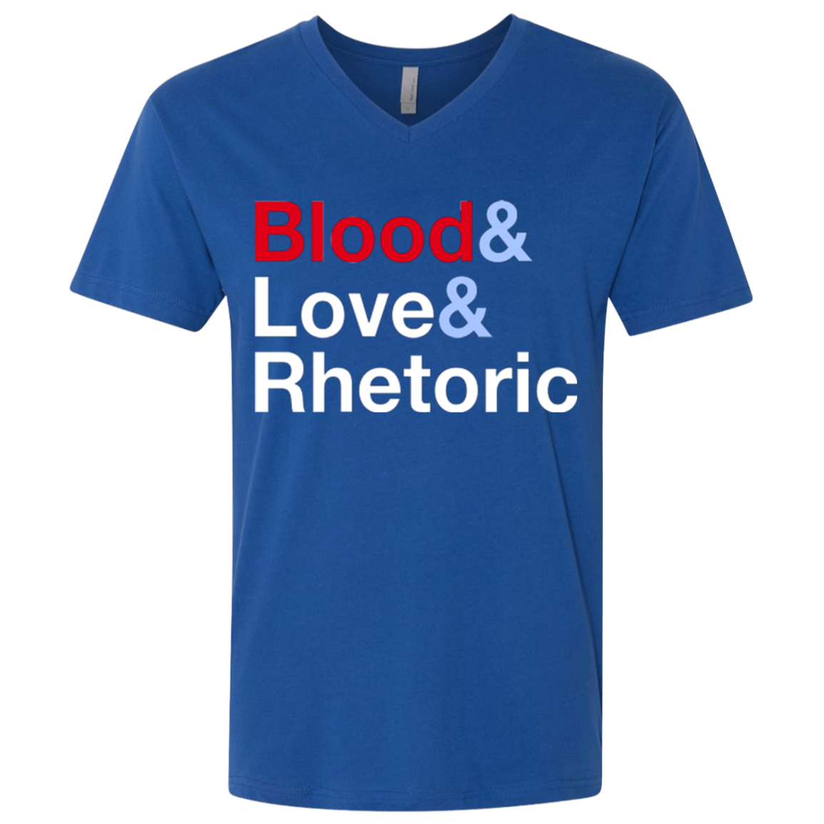 Blood Love Rhetoric Men's Premium V-Neck